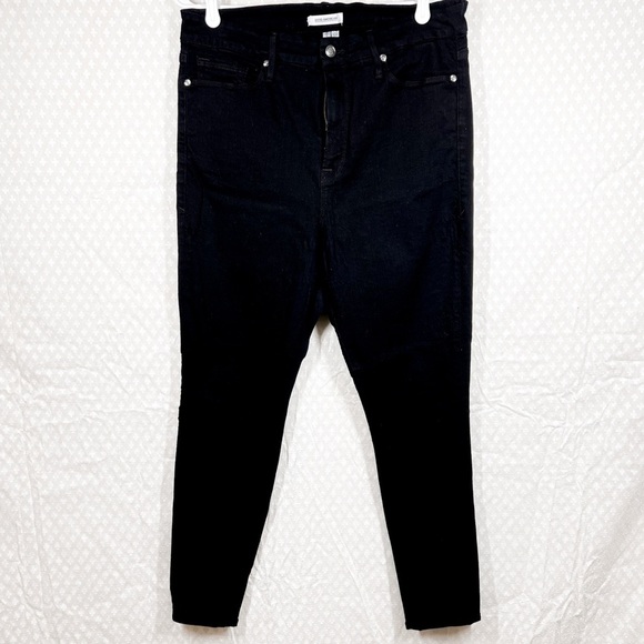 Good American Black Good Legs High Rise Skinny Jeans - Picture 2 of 6